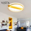 Smart LED Contemporary Round Circle Wall Lamp LED Dimming Ceiling Light Modern