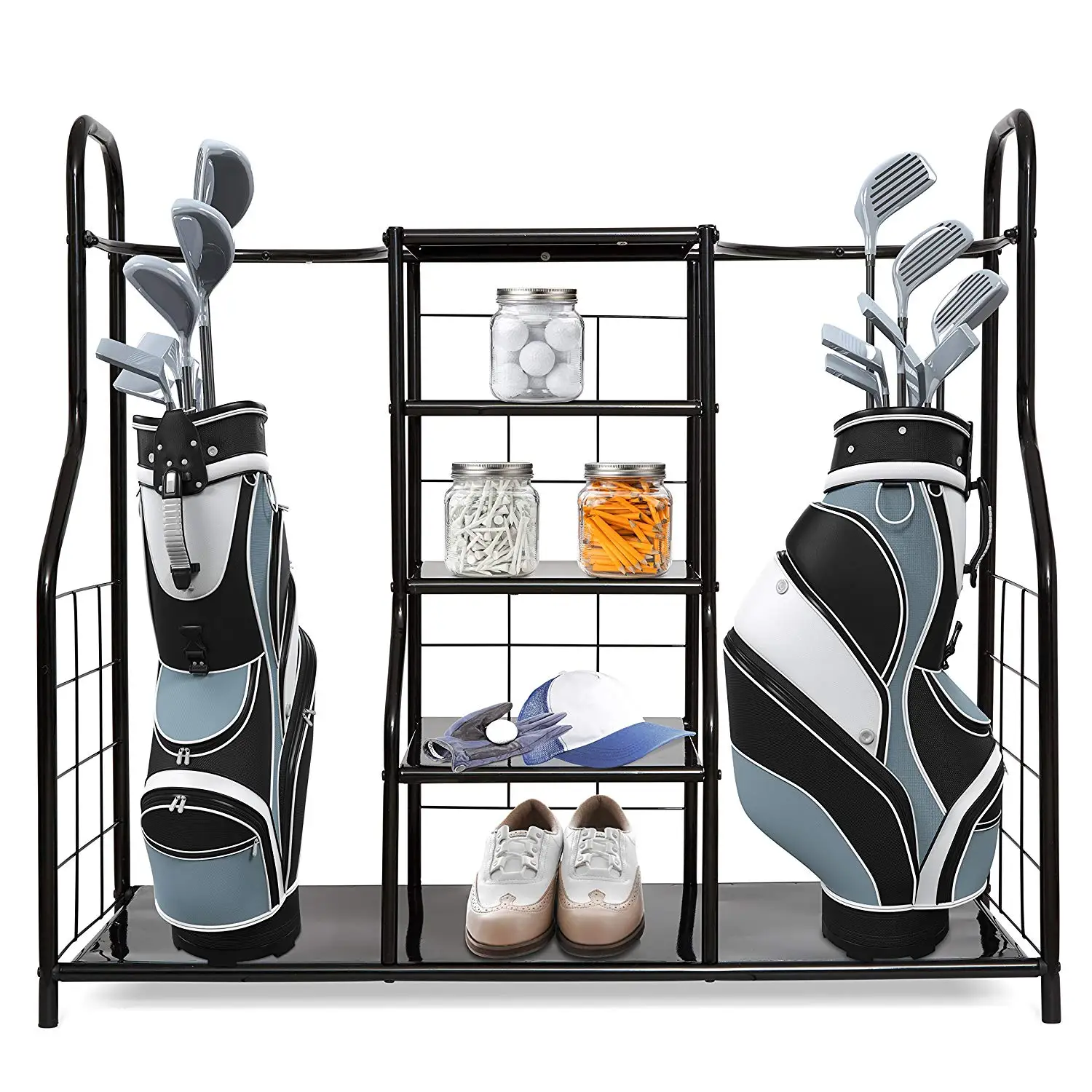 Golf Bag Storage Rack Organizer For Golf Bag And Accessories - Buy Golf