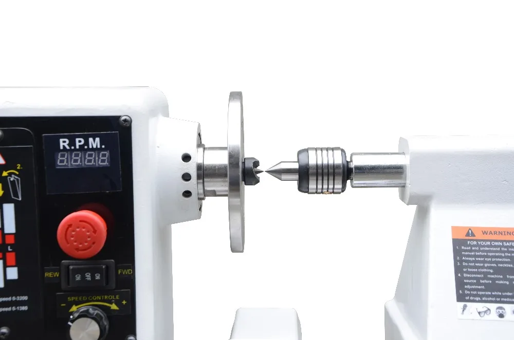 Turning Reverse Cut Heavy Duty Woodworking Lathe - Reverse Turning Power