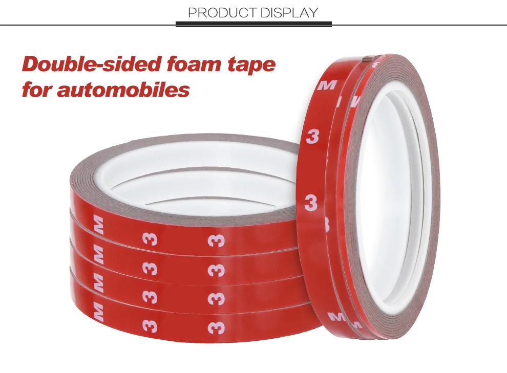 Double Sided Adhesive Tape Heat Resistant High Adhesion Transparent Acrylic Tape Touch LCD Screen Repair Sticker for Cell phone