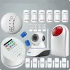 KERUI new Wifi based support IOS Android phone control gsm pstn dual network burglar alarm system