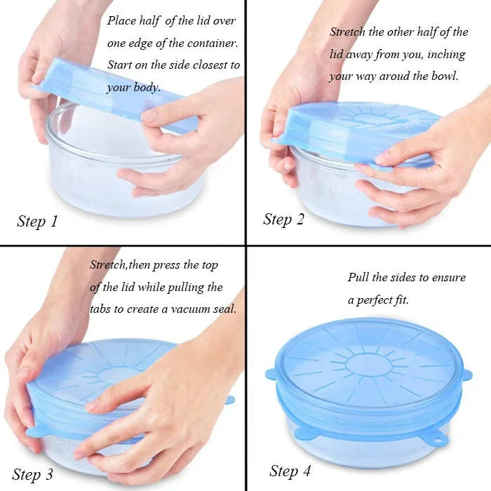 Silicone Stretch Lids