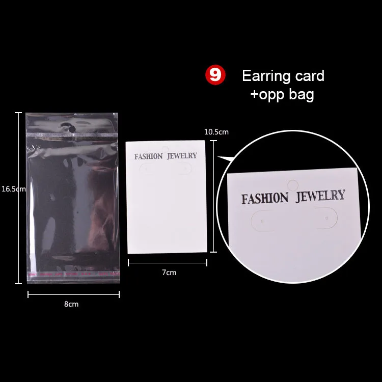 Earring Cards for Display, Anezus 200 Pack Earring Packaging Holder Cards  with Necklace Display Cards and 200 Earring Backs for Earrings Necklace  Jewelry Display, Kraft Color, 3.5x2 Inches : Amazon.in: Jewellery