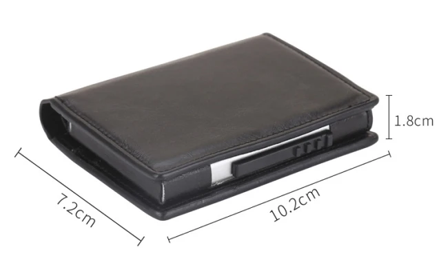 High Grade Anti-magnetic Anti-theft Aluminum Rfid Card Wallet ...