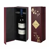 OEM Top grade wooden wine box wine bottle gift cardboard box packaging
