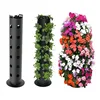 Flower Tower is a freestanding vertical planter,take your flower garden to new heights and save space