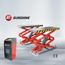 sunshine super thin scissor lift with CE certification