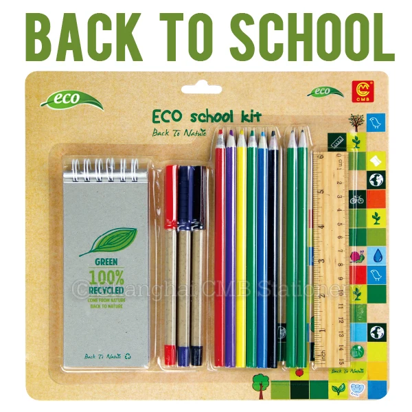 Kids eco friendly product stationery 