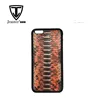 Python Snakeskin Leather Cell Phone Case for i phone 8/ i phone x