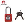 BAODI New Design Reset Zinc Alloy 3 Digit Code Lock Safety Keyless Metal Combination Padlock