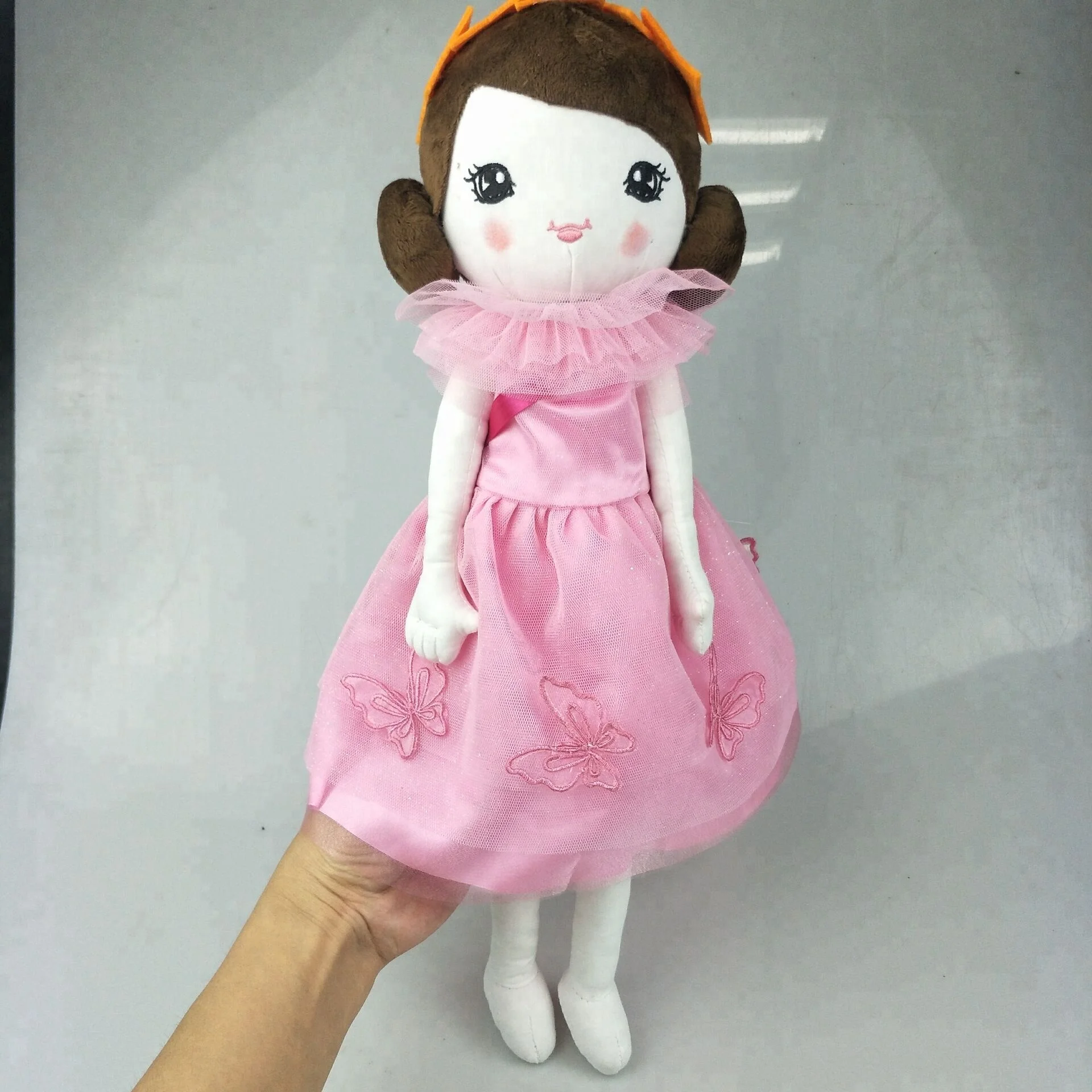 heling896 Girl Stuffed Ballet Girl Doll Peluches Ballerina Doll para Little Girl Ballet Dance Recital Y Regalos De Cumpleaños Rosa 