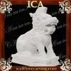 Cheap white marble animal statue stone lion sculpture