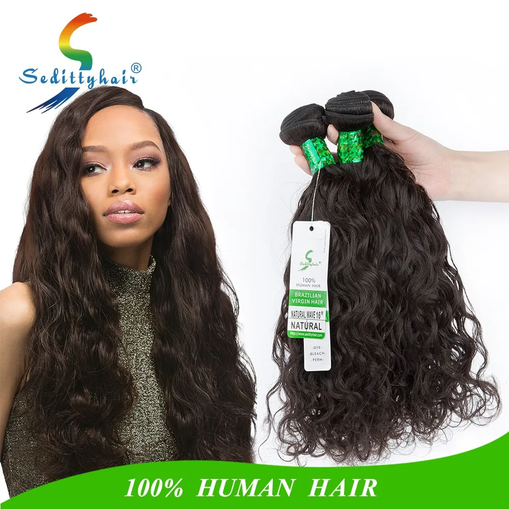 Factory Wholesale Brazilian Natural Wave Human Hair Bundles