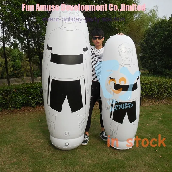 160 cm jeunes tissu de football gonflable mannequin de formation sport