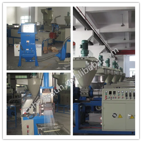 waste plastic granulating machine