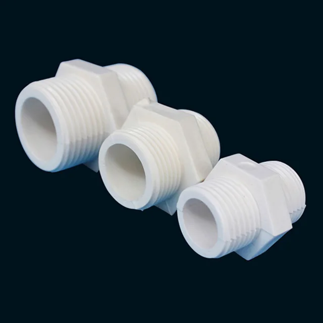 Pvc Double Male Threaded Adaptor And Pvc Nipple Buy Pvc Double Male