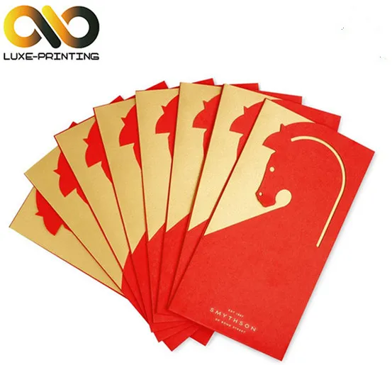 Handmade Paper Red Envelope/fancy Customized Red Pocket/special Paper