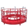single round suspended gondola working platform cradle