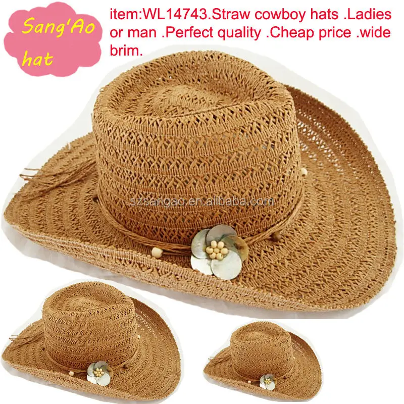 Wholesale Kids Straw Cowboy Hats For Lady Or Woman Lifeguard Buy Kids
