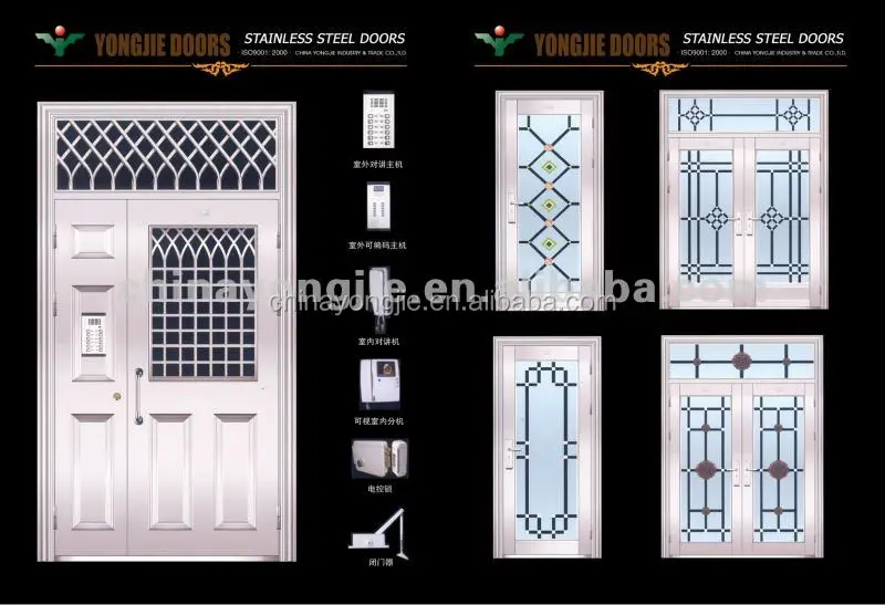 China Wholesale New Product Ss Stainless Steel Door Design China Wholesale New Product Ss Stainless Steel Door Design