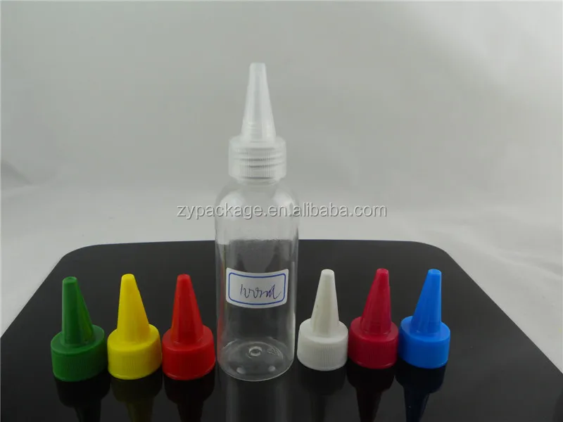 clear plastic squeeze bottles with cap