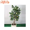 songtao artificial lemon tree floor bonsai decorative artificial tree vivid lemon tree