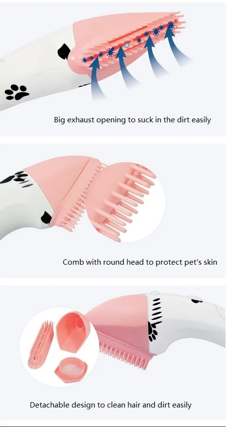 Electrical Portable Mini Size Vacuum Pet Hair Mini Vacuum Cleaner for Pet
