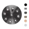 Manufacturers wholesale finishes colours Round metal 9-Port Ceiling rose Ceiling Canopy