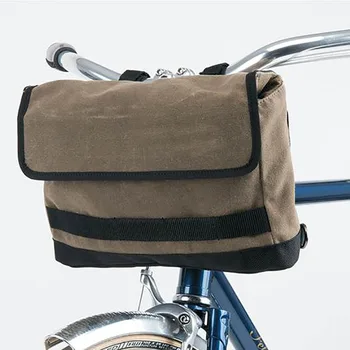 canvas handlebar bag