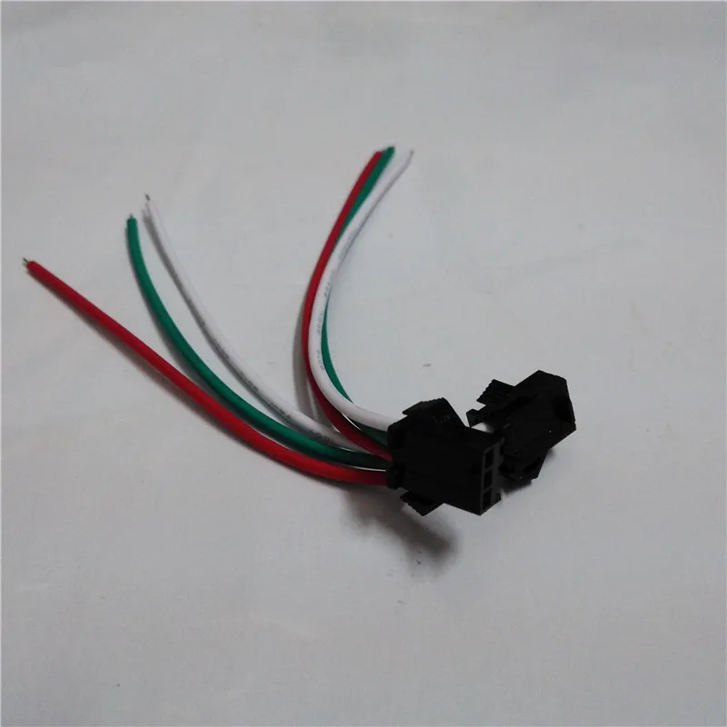 SM2.54 SM 2.54MM 2P 2 Pin Plug Male to Female Connector Plug With Wire Cable Total 20CM for LED ect