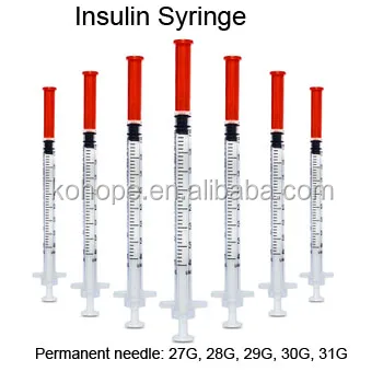 
Veterinary Insulin Syringes with needle 