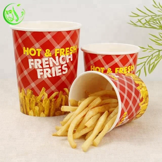 French Fries Paper Cup 12oz - Eco Friendly & Recycled