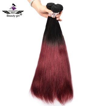 Real Tangle Free Amazing Soft Wind Two Tone Color Remy Human Hair