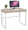 Computer table standing office desk furniture material in wooden material