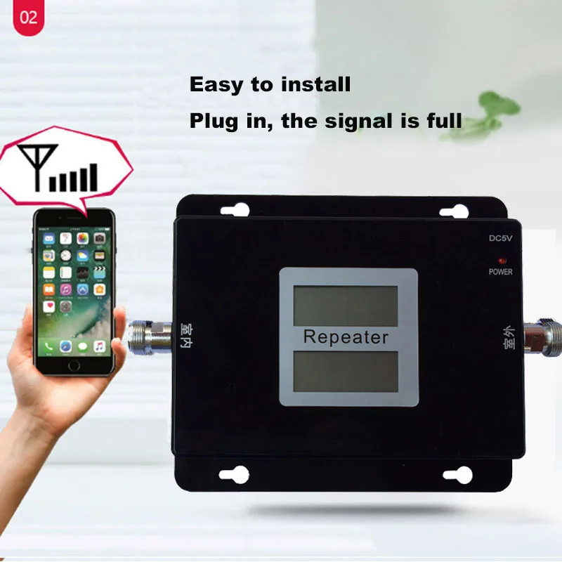 Indoor Home Booster 2g 3g Dual Band Repeater 850 1900 Mobile Phone