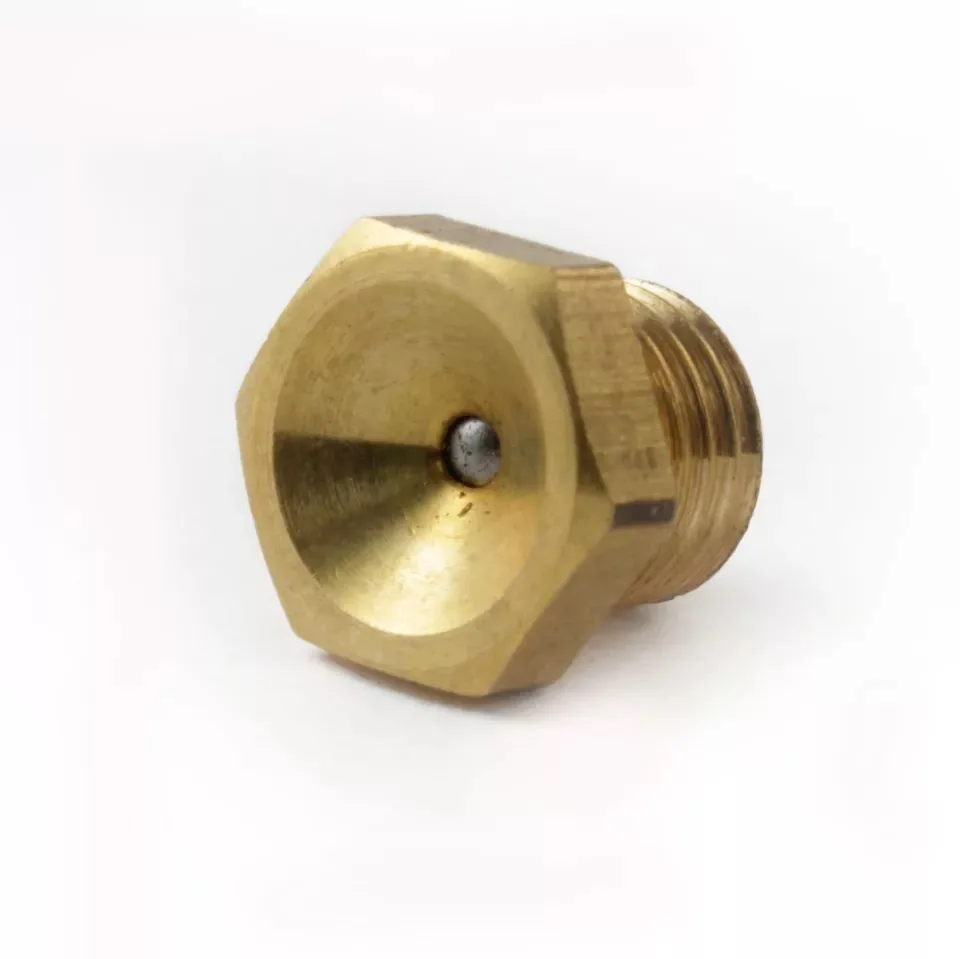 1/8bsp Brass Flush Straight Type Grease Zerk Fitting For Lubrication