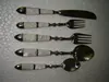 Cutlery Set Silver Plated with MOP