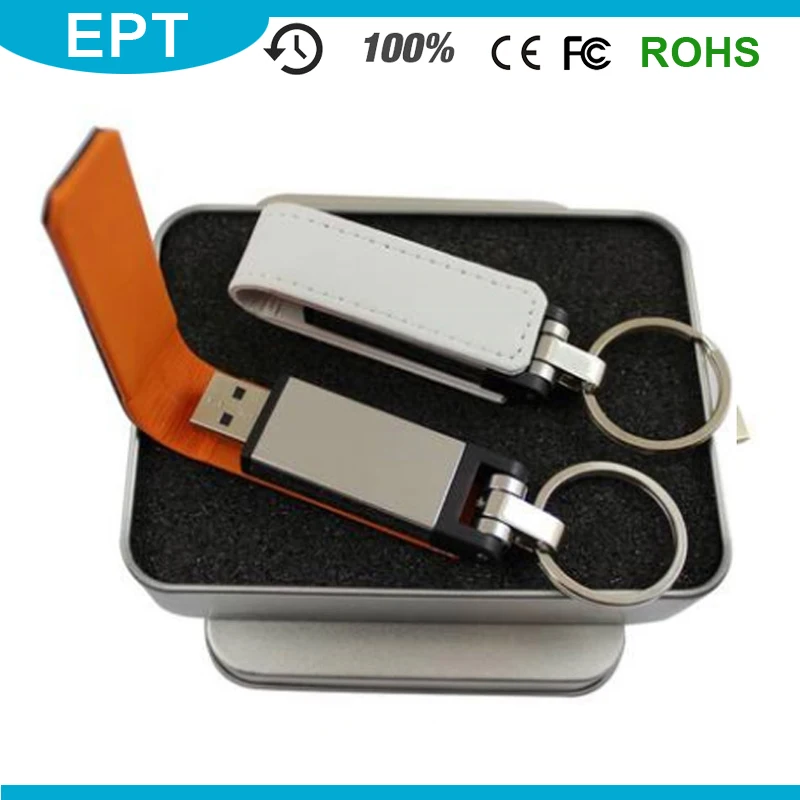 Renovate Leather Keychain Magnet Groom Lanyard USB Flash Drive Assembly - ANKUX.COM