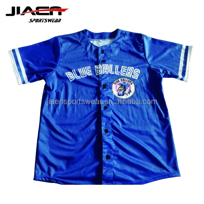 Wholesale Royal Blue Baseball Shirts 