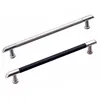 wholesale aluminum combinate cabinet handle Bedroom 128mm kitchen cabinet handle wardrobe door knob BSN icebox door handle