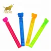 wedding touchable bubbles in 10.5cm plastic heart shaped bubble stick tube toy