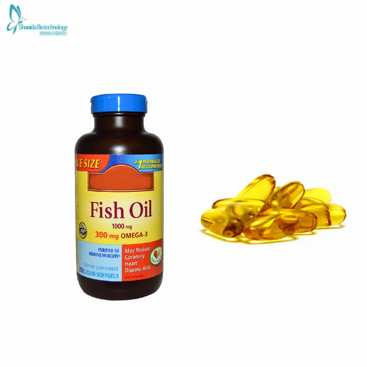 Heathcare Supplement Oem Fish Collagen Tablet Omega 3 Fish Pill