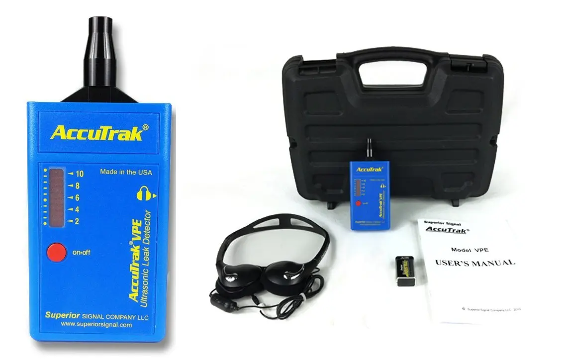 Accutrak ultrasonic leak detector reviews