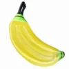 PVC banana inflatable float fruit air mattress inflatable banana floating water floater board pool float