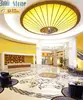 NO MOQ elegant water-jet stone medallion marble waterjet patterns for lobby flooring tiles
