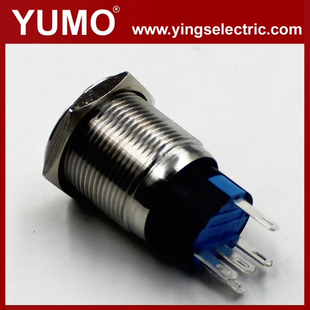 La19ajs 19mm 250v Led Momentary Elevator Equipment Pushbutton Switch