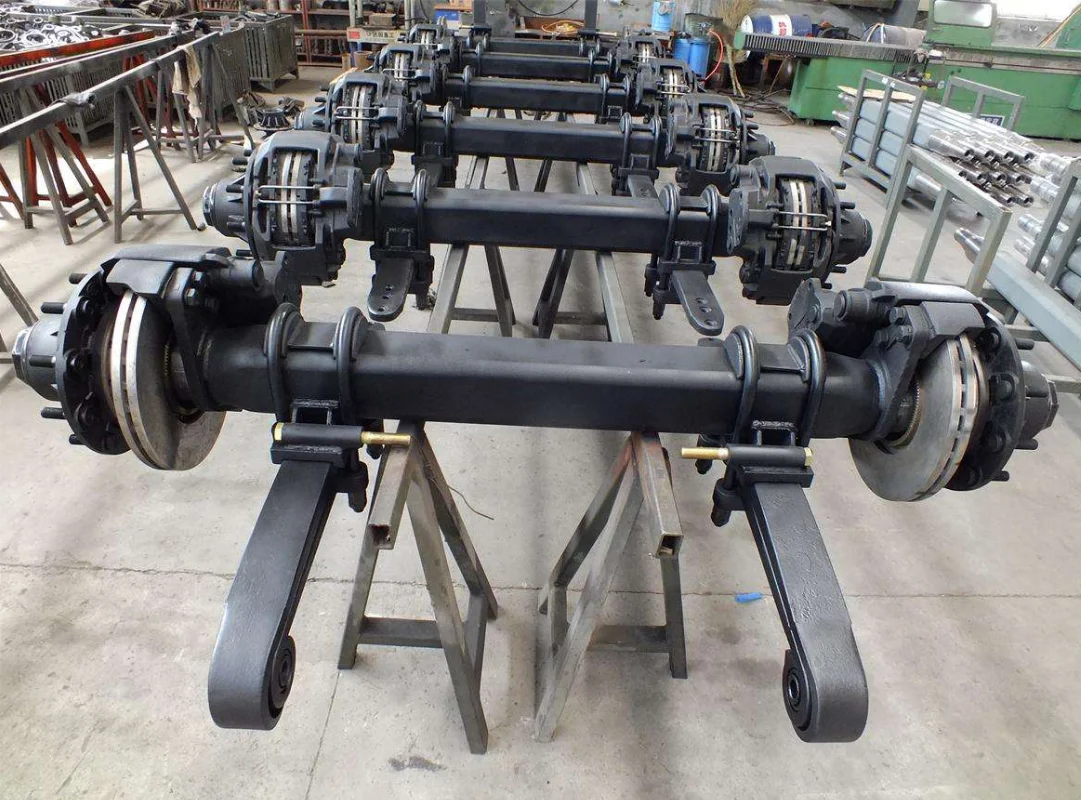 中国制造商机械碟刹拖车车轴