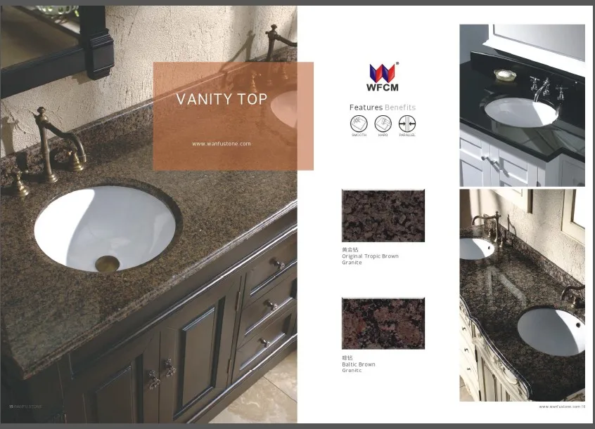 Special Banjo Shape Yellow Bathroom Vanity Top With Sink Buy Banjo