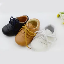 WX019 Leather Baby First Walkers Antislip First Walkers For Baby Boy Girl Genius Baby Infant Shoes Free &Drop shipping