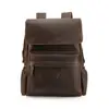 Tiding Handmade Anti Theft Laptop Backpack School Leather Backpack Bags